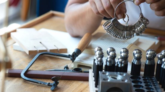 Using a Circular Ring Sizing Chart