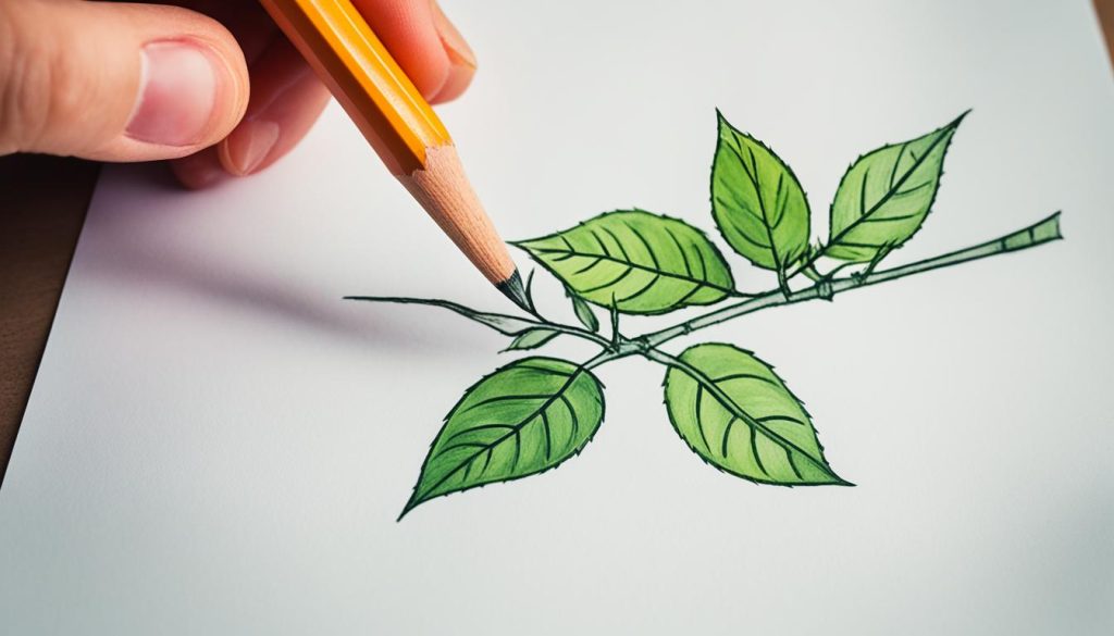 draw a rose for kids