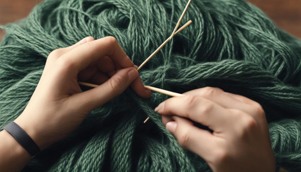 how to cast off knitting