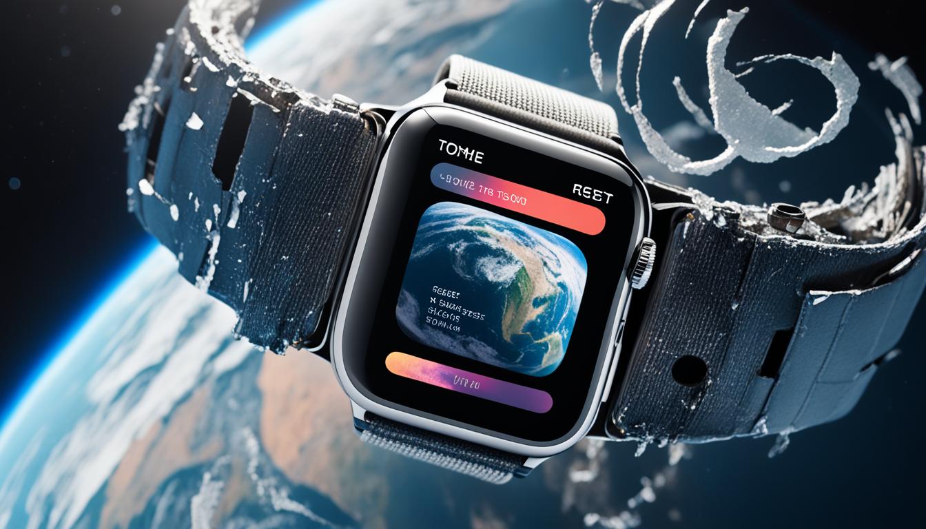 how to reset apple watch