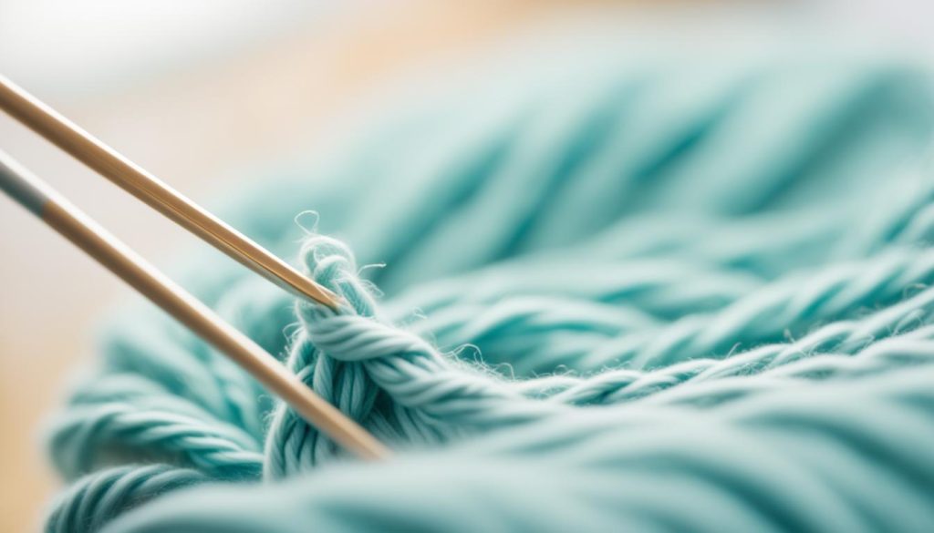 knitting off the needles