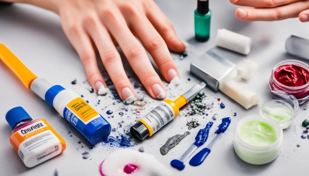 best ways to remove super glue from skin