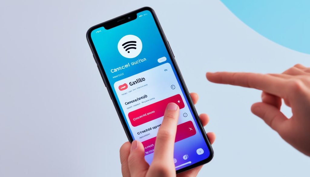 cancel Amazon Music subscription on mobile app