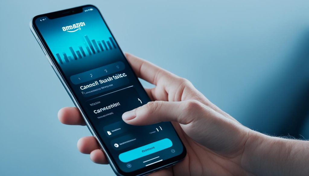 cancel Amazon Music subscription through iTunes/Music