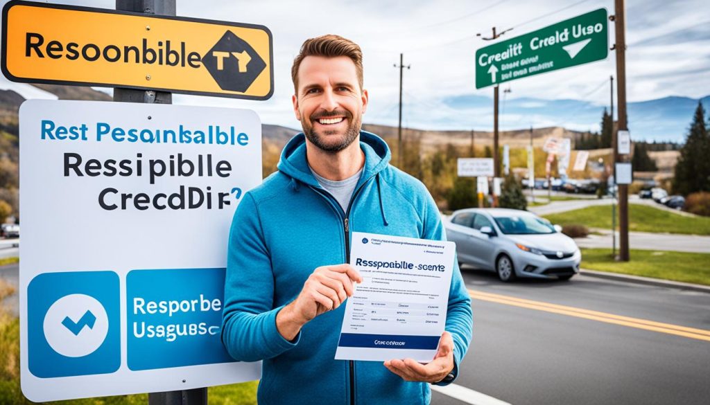 credit score building image