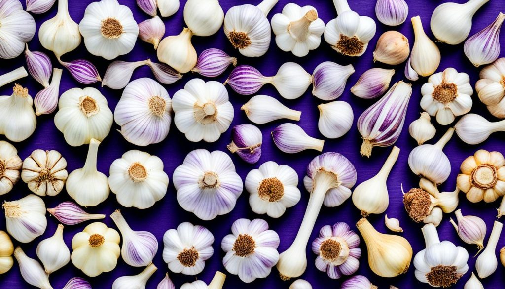 garlic varieties in Britain