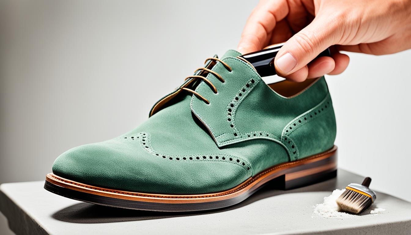how to clean suede shoes