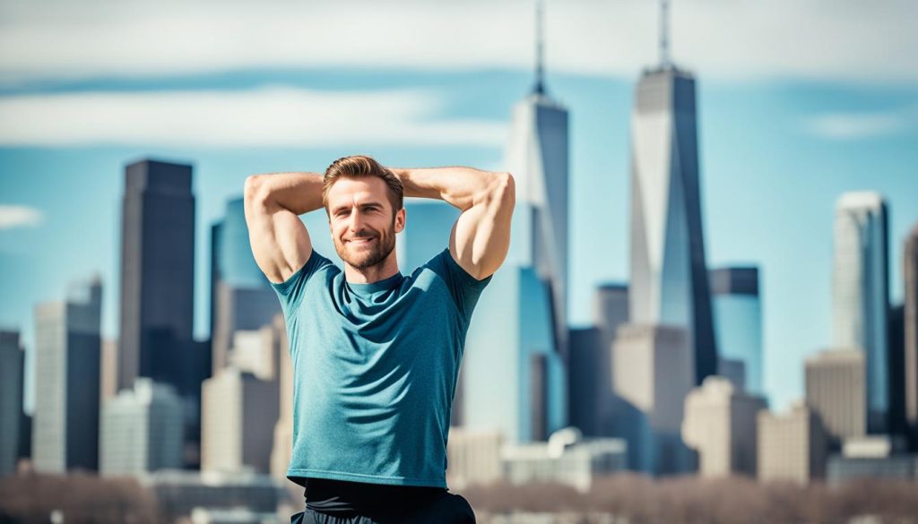 how to crack your back standing up