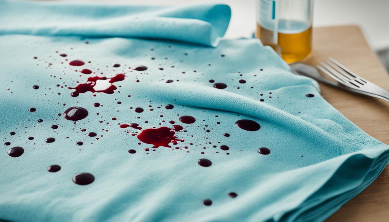 how to get blood out of clothes