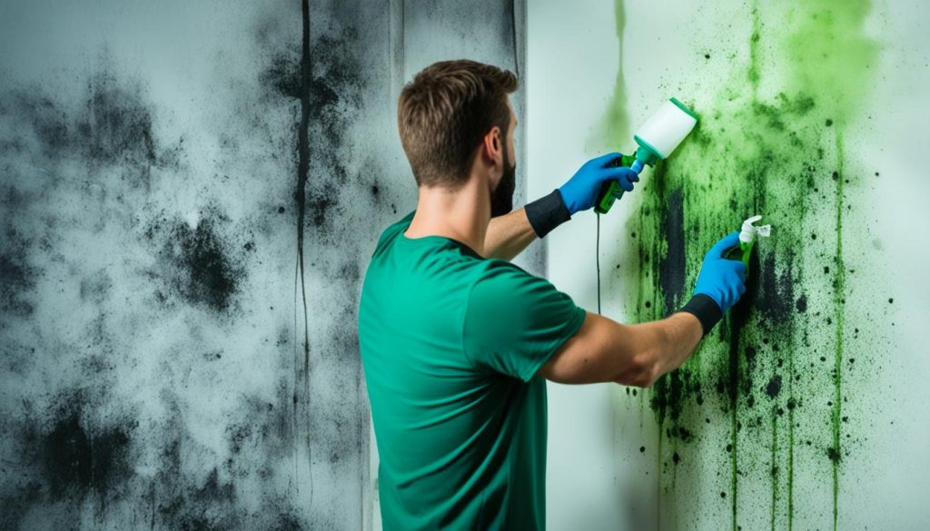 how to get rid of mould on walls permanently