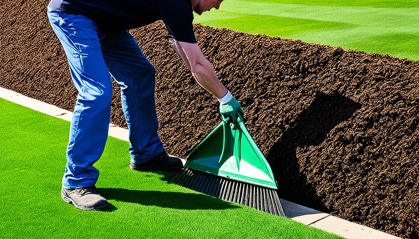 how to lay artificial grass