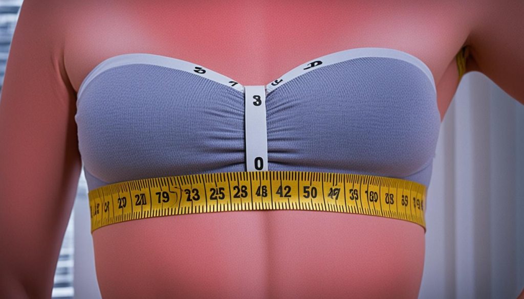 how to measure chest size female