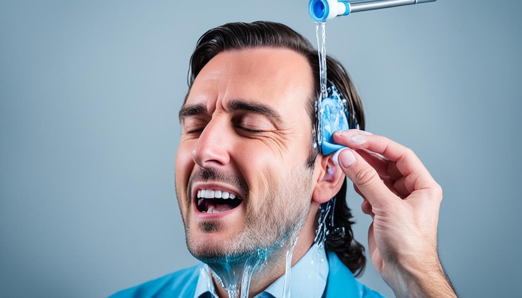 how to remove ear wax blockage fast with water