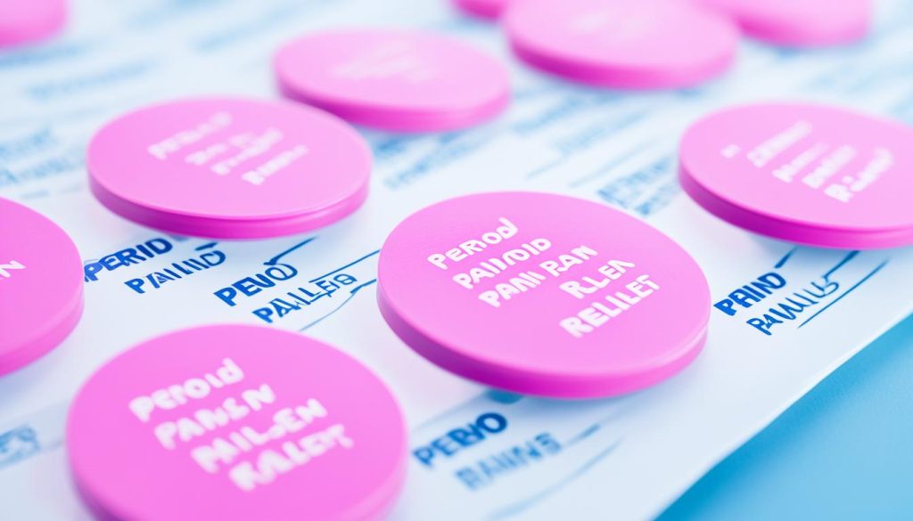 period pain relief tablets