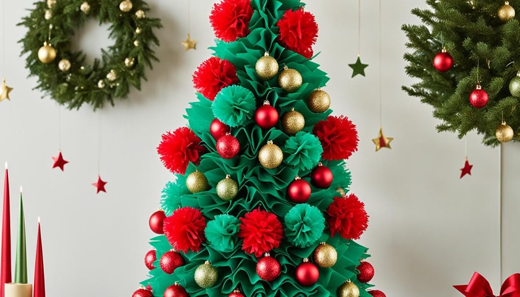 pom pom ideas for Christmas