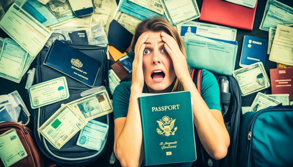 reporting a missing passport