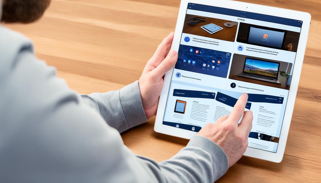 screenshot on iPad pro