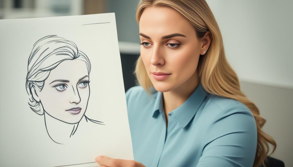 sketching a face tutorial