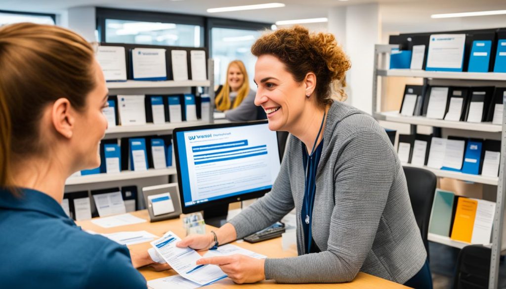 universal credit application support image