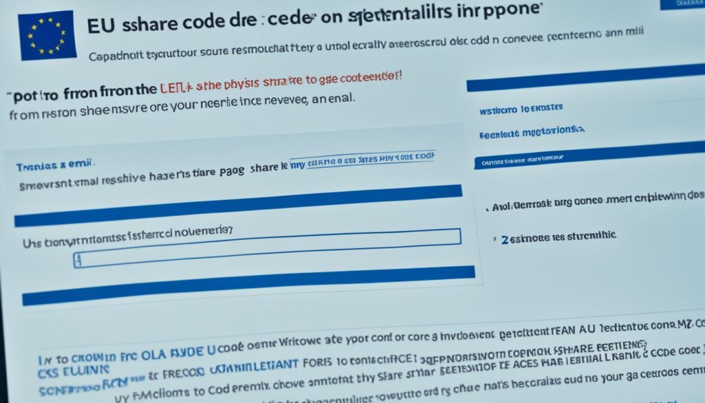 how to find share code