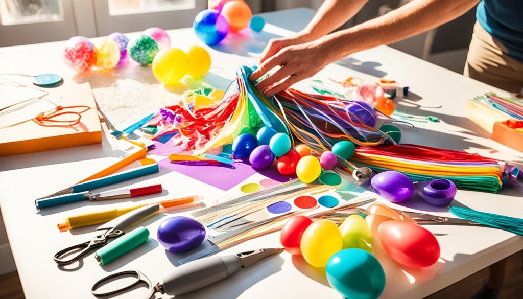 how to make balloon arch at home