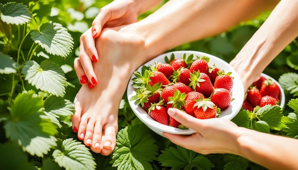 prevent strawberry legs