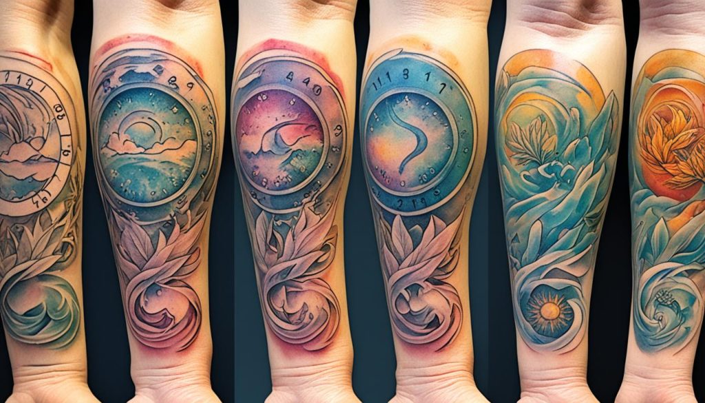 tattoo healing time frame