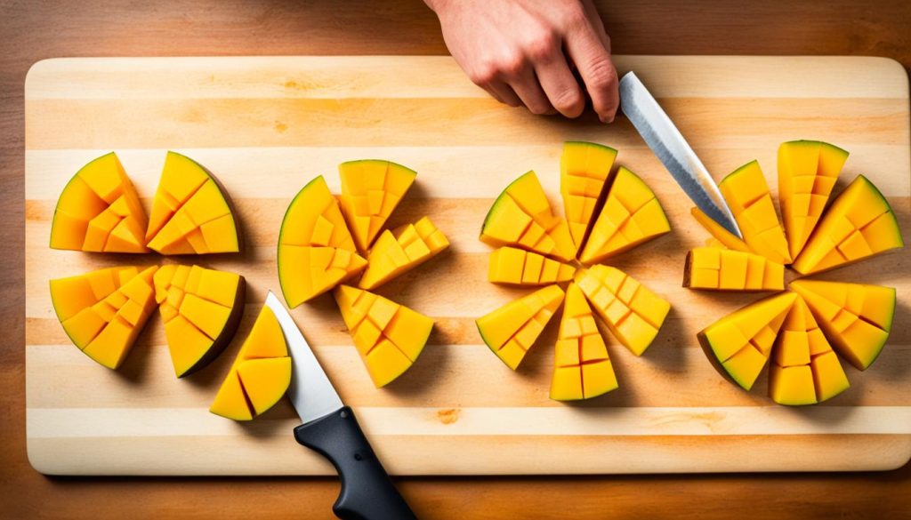mango slicing